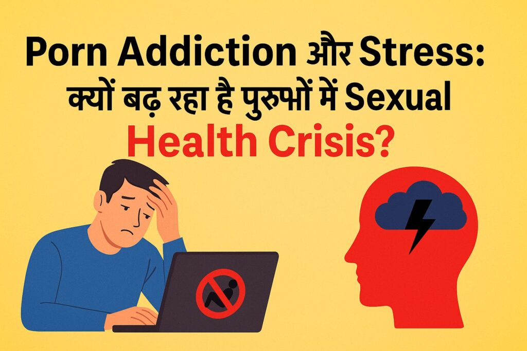 Porn Addiction और Stress: क्यों बढ़ रहा है पुरुषों में Sexual Health Crisis?