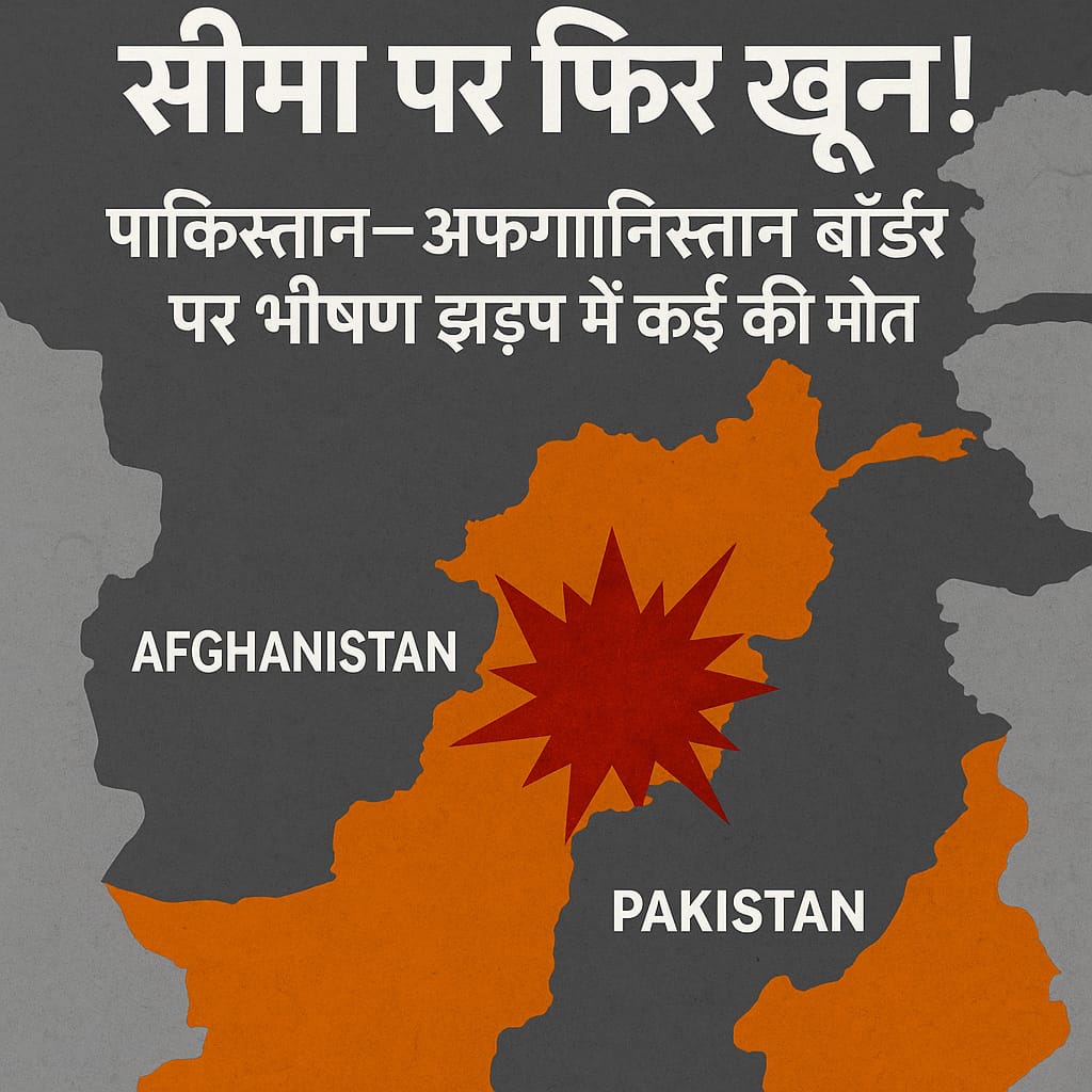 рд╕реАрдорд╛ рдкрд░ рдлрд┐рд░ рдЦреВрди! рдкрд╛рдХрд┐рд╕реНрддрд╛рдитАУрдЕрдлрдЧрд╛рдирд┐рд╕реНрддрд╛рди рдЭрдбрд╝рдк рдореЗрдВ рдмрдврд╝рд╛ рддрдирд╛рд╡