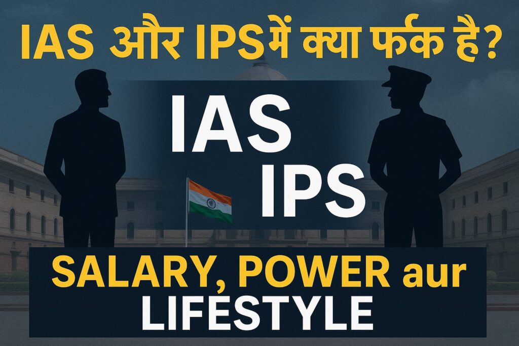 IAS рдФрд░ IPS рдореЗрдВ рдХреНрдпрд╛ рдлрд░реНрдХ рд╣реИ? ips vs ias : Salary, Power aur Lifestyle Comparison