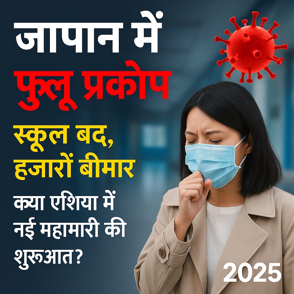 рдЬрд╛рдкрд╛рди рдореЗрдВ Flu рдХрд╛ рдкреНрд░рдХреЛрдк: Schools рдмрдВрдж, рд╣рдЬрд╝рд╛рд░реЛрдВ рдмреАрдорд╛рд░ тАФ рдХреНрдпрд╛ Asia рдореЗрдВ рдирдИ Pandemic рдХреА рд╢реБрд░реБрдЖрдд?