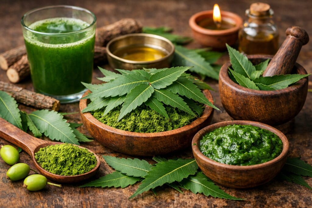 नीम के पत्तों के चमत्कारी लाभ: स्वास्थ्य के लिए Natural Health Booster