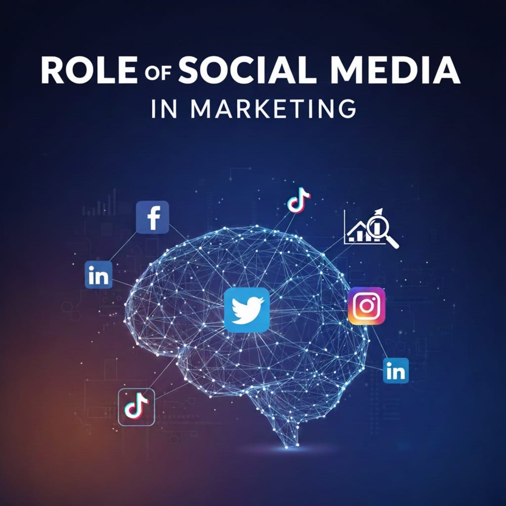 Role of Social Media in Marketing विपणन में सोशल मीडिया की भूमिका